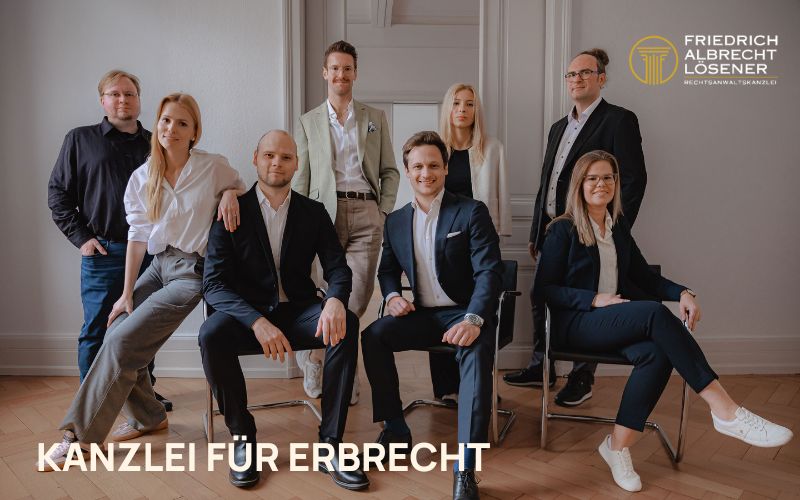 Das Bild zeigt die Rechtsanwälte der Kanzlei Lösener